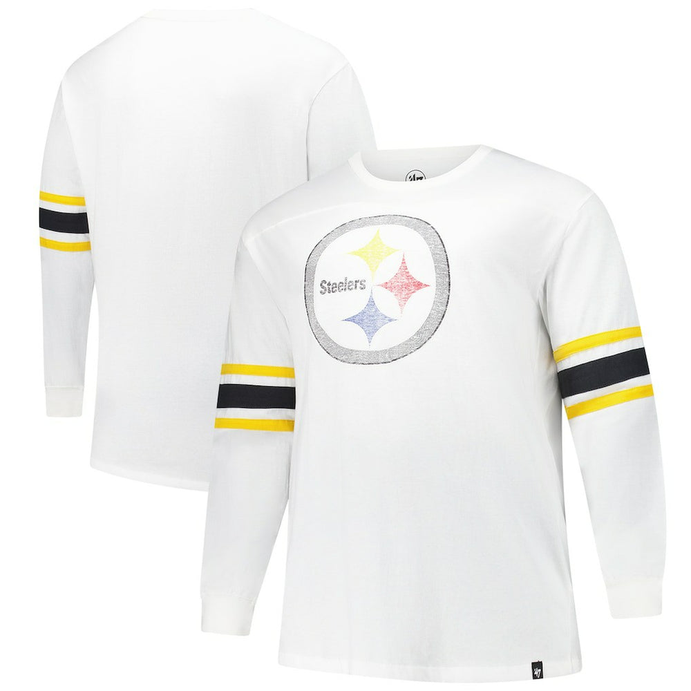 Pittsburgh Steelers 47 brand '47 Big & Tall Premier Brex Long Sleeve T-Shirt
