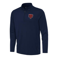 Chicago Bears Antigua Reprocess Quarter-Zip Top