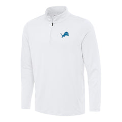 Detroit Lions Antigua Reprocess Quarter-Zip Top