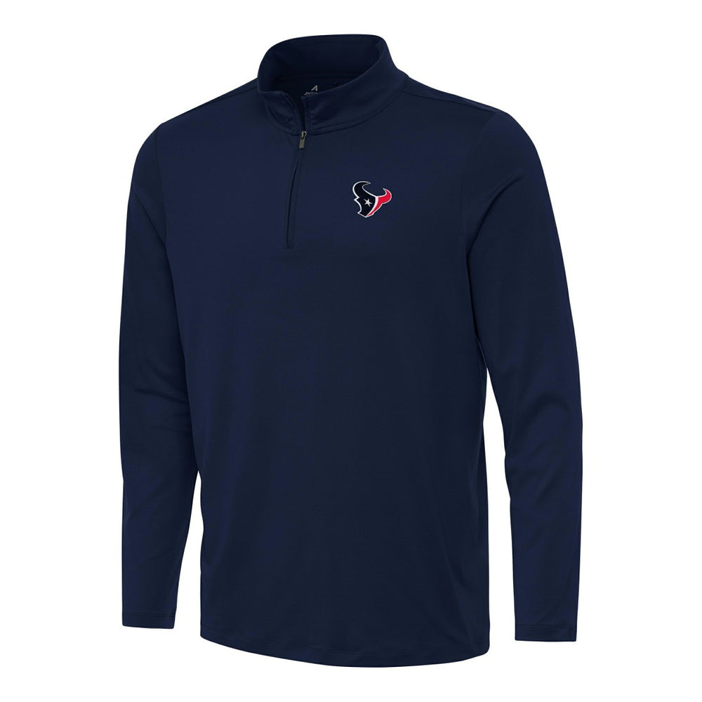 Houston Texans Antigua Reprocess Quarter-Zip Top