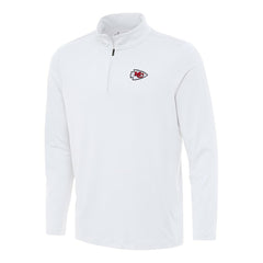 Kansas City Chiefs Antigua Reprocess Quarter-Zip Top