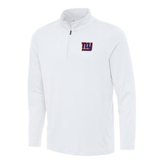 New York Giants Antigua Reprocess Quarter-Zip Top