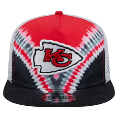Kansas City Chiefs New Era Throwback Dye Golfer Snapback Hat