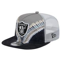 Las Vegas Raiders New Era Throwback Dye Golfer Snapback Hat