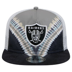 Las Vegas Raiders New Era Throwback Dye Golfer Snapback Hat