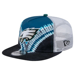 Philadelphia Eagles New Era Throwback Dye Golfer Snapback Hat