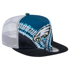 Philadelphia Eagles New Era Throwback Dye Golfer Snapback Hat