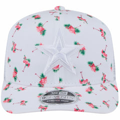 Dallas Cowboys New Era Adventure Flamingo Pattern 9SEVENTY Stretch-Snap Hat