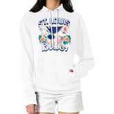 St. Louis Blues G-III 4Her by Carl Banks Women's Flower Logo Pullover Hoodie For Sale