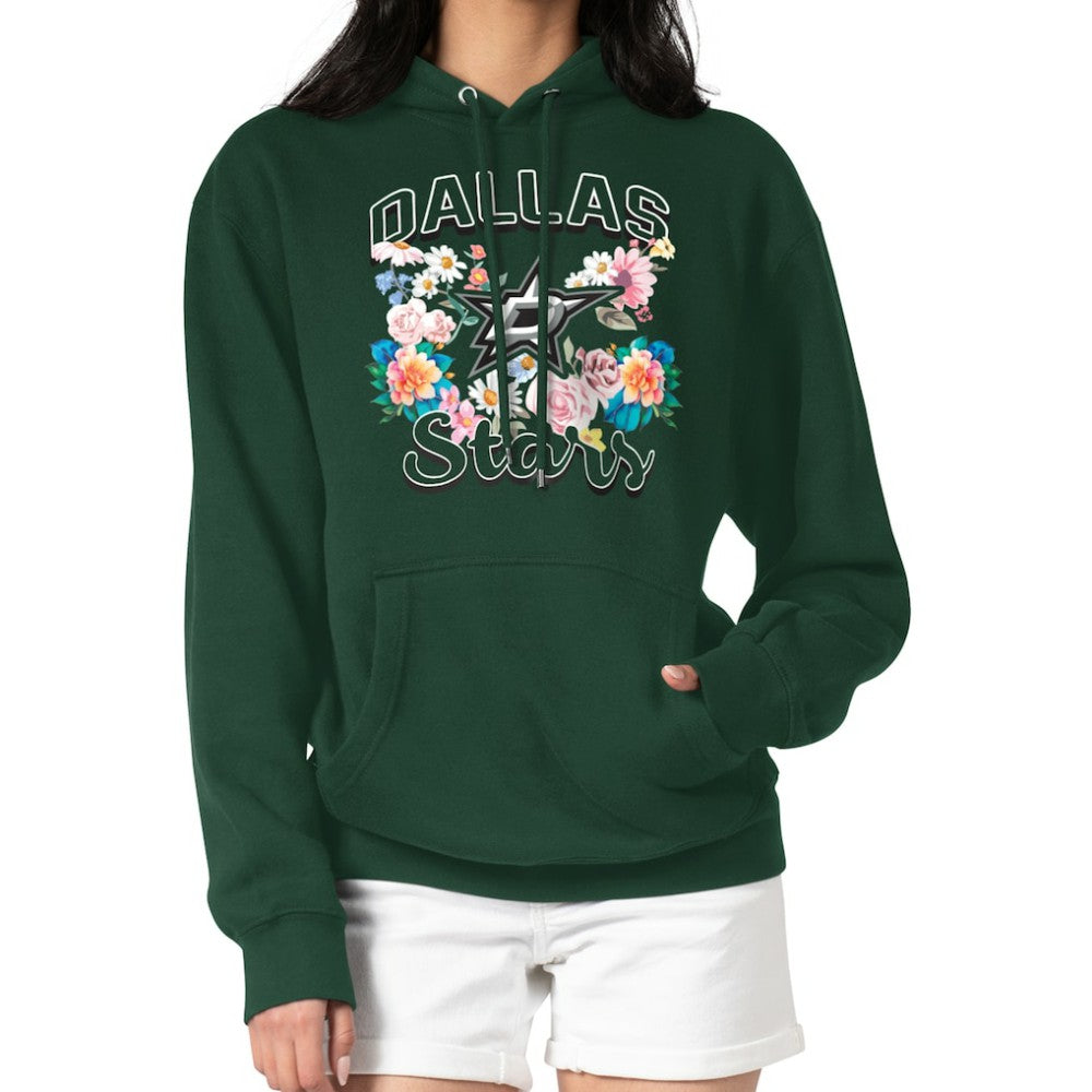 Dallas Stars G-III 4Her by Carl Banks Women's Flower Logo Pullover Hoodie Outlet