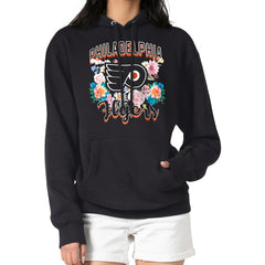 Philadelphia Flyers G-III 4Her by Carl Banks Women's Flower Logo Pullover Hoodie Outlet