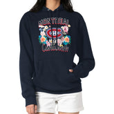 Montreal Canadiens G-III 4Her by Carl Banks Women's Flower Logo Pullover Hoodie Sale