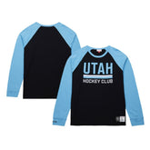 Utah Hockey Club Mitchell & Ness Legendary Slub Long Sleeve Raglan T-Shirt Sale