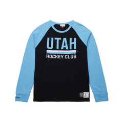 Utah Hockey Club Mitchell & Ness Legendary Slub Long Sleeve Raglan T-Shirt Sale