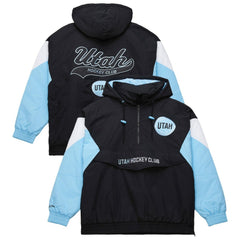 Utah Hockey Club Mitchell & Ness Retro Anorak Half-Zip Jacket Sale