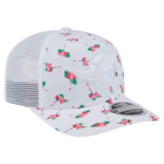 Miami Dolphins New Era Adventure Flamingo Pattern 9SEVENTY Stretch-Snap Hat