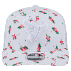 Houston Texans New Era Adventure Flamingo Pattern 9SEVENTY Stretch-Snap Hat