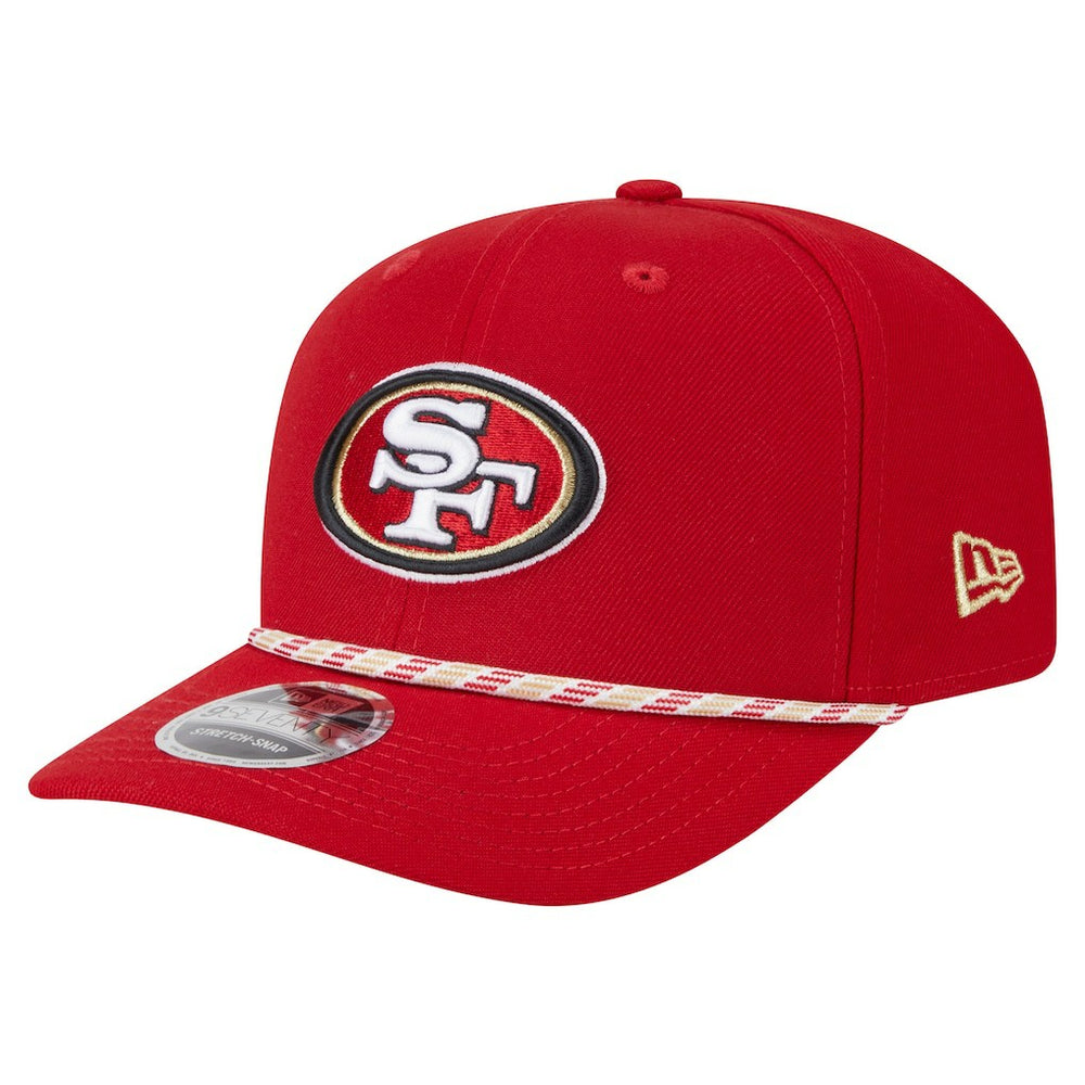 San Francisco 49ers New Era Gameday Multi Rope 9SEVENTY Stretch-Snap Hat