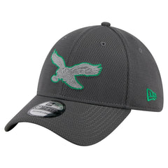 Philadelphia Eagles New Era Throwback Logo Main 39THIRTY Flex Hat