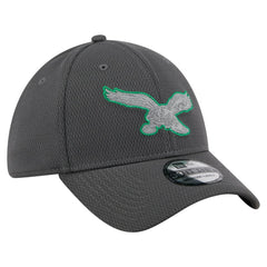 Philadelphia Eagles New Era Throwback Logo Main 39THIRTY Flex Hat