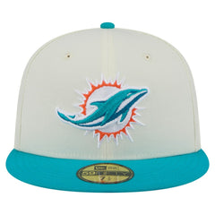Miami Dolphins New Era Main 59FIFTY Fitted Hat