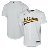 Athletics Youth Home Replica Jersey - White