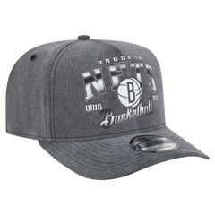 Brooklyn Nets Throwback Washed Pre-Curved 9FIFTY Snapback Hat On Sale