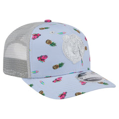 Boston Celtics Adventure Aloha Pattern 9SEVENTY Stretch-Snap Hat New
