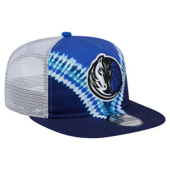 Dallas Mavericks Throwback Dye Golfer Snapback Hat sale Discount