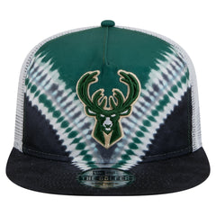 Milwaukee Bucks Throwback Dye Golfer Snapback Hat On Sale