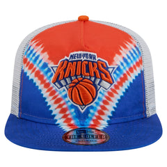 New York Knicks Throwback Dye Golfer Snapback Hat Outlet