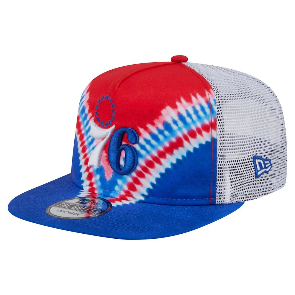 Philadelphia 76ers Throwback Dye Golfer Snapback Hat On Sale