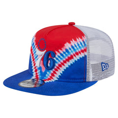 Philadelphia 76ers Throwback Dye Golfer Snapback Hat On Sale