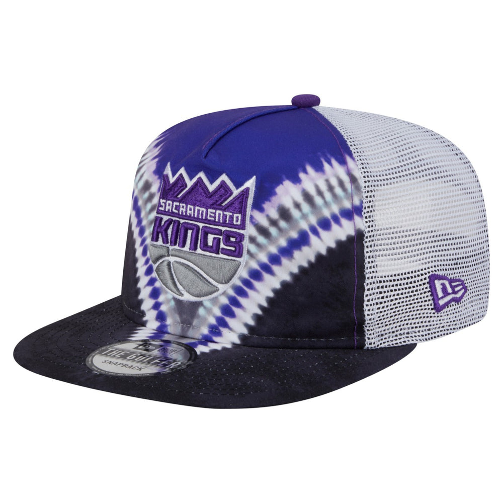 Sacramento Kings Throwback Dye Golfer Snapback Hat Discount