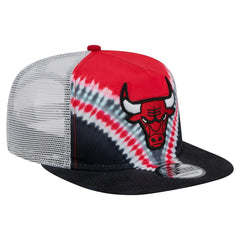 Chicago Bulls Throwback Dye Golfer Snapback Hat Online