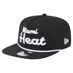 Miami Heat Team Text Golfer Snapback Hat On Sale