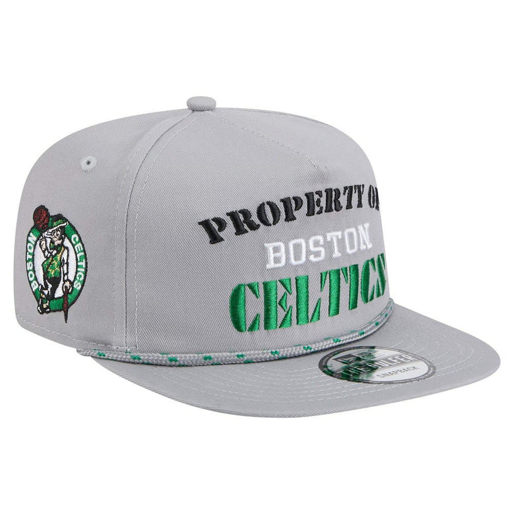 Boston Celtics Throwback Property Of Golfer Snapback Hat For Sale