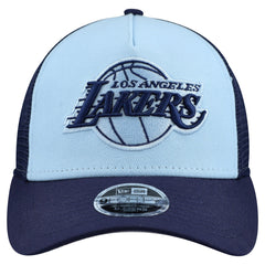 Los Angeles Lakers Youth Colorpack 9FORTY A-Frame Trucker Adjustable Hat New