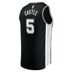 Stephon Castle San Antonio Spurs 2024 NBA Draft Fast Break Player Jersey On Sale