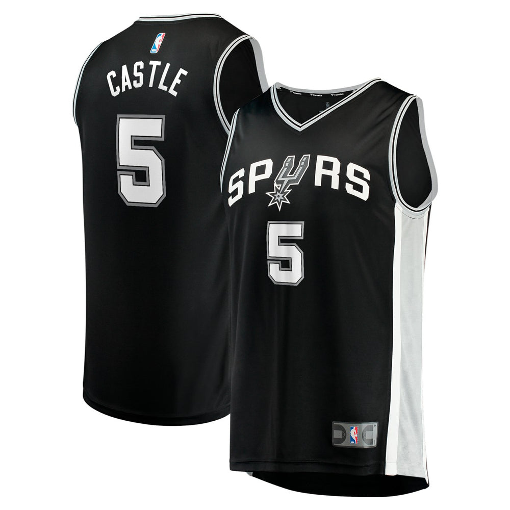 Stephon Castle San Antonio Spurs Youth 2024 NBA Draft Fast Break Player Jersey Online