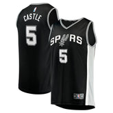 Stephon Castle San Antonio Spurs Youth 2024 NBA Draft Fast Break Player Jersey Online