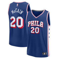 Jared McCain Philadelphia 76ers 2024 NBA Draft Fast Break Player Jersey Online