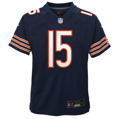 Chicago Bears Nike Rome Odunze Youth Game Jersey