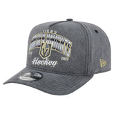 Vegas Golden Knights New Era Throwback Washed A-Frame Pre-Curved 9FIFTY Snapback Hat Online