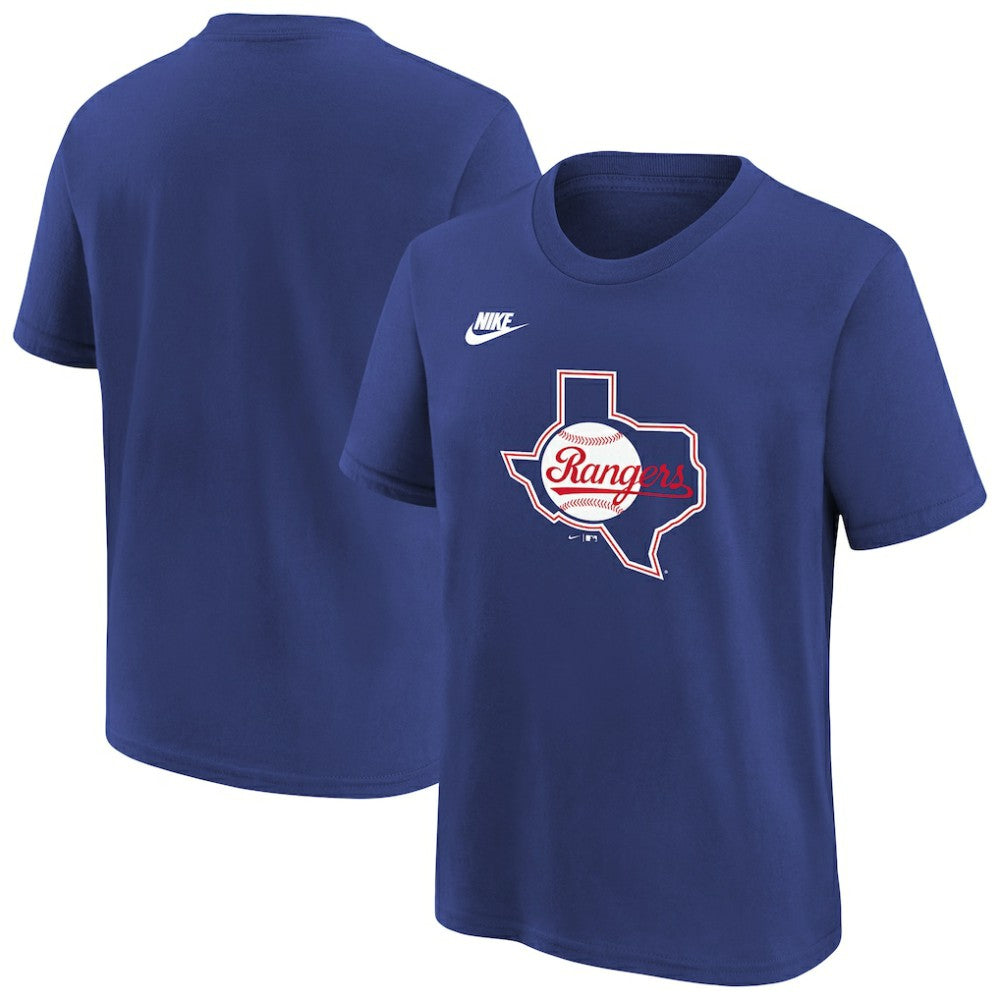 Texas Rangers Nike Youth Cooperstown Collection Team Logo T-Shirt | MLB Discount
