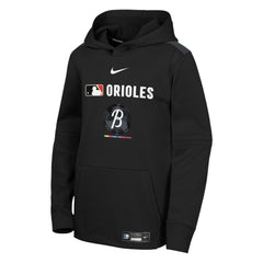 Baltimore Orioles Nike Youth City Connect Authentic Collection Performance Pullover Hoodie | MLB US