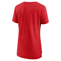 Cincinnati Reds Women's Arch Tri-Blend T-Shirt | MLB For sale