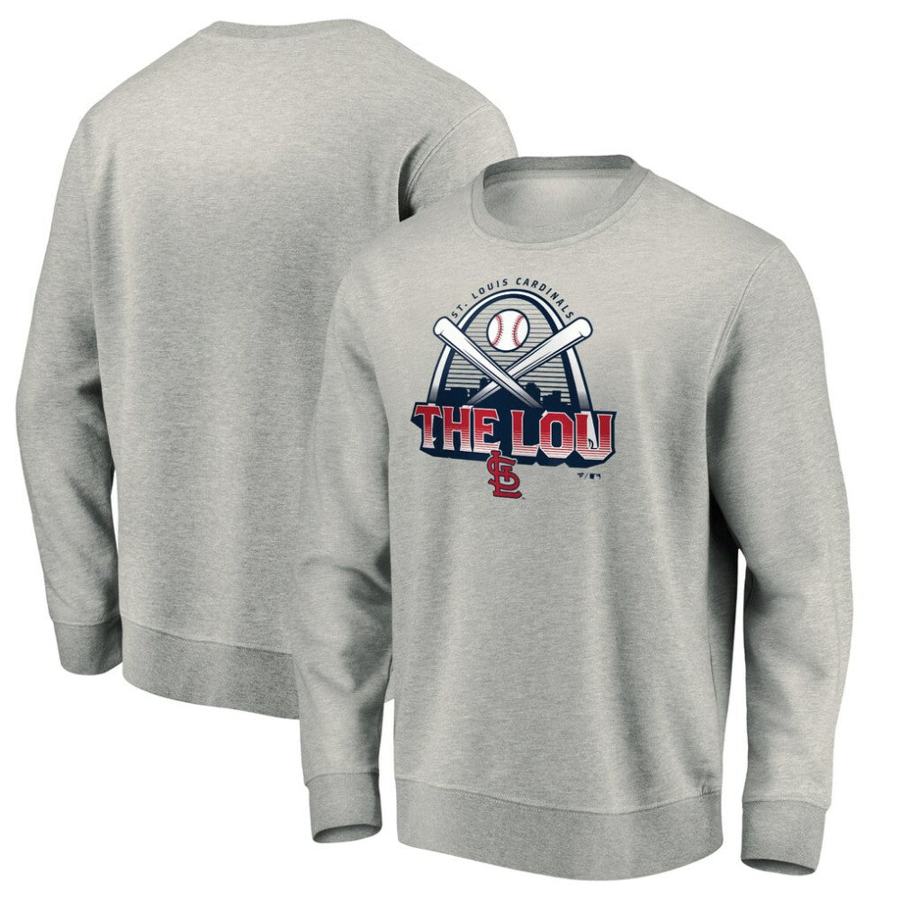 St. Louis Cardinals Heater Pullover Sweatshirt | MLB US