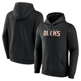 Anaheim Ducks Fanatics Wordmark Logo Fleece Pullover Hoodie Discount