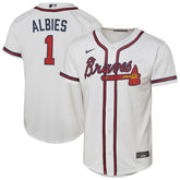 Ozzie Albies Atlanta Braves Nike Youth Home Replica Player Jersey | MLB Sale